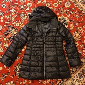 Marc New York black down coat - women’s size large